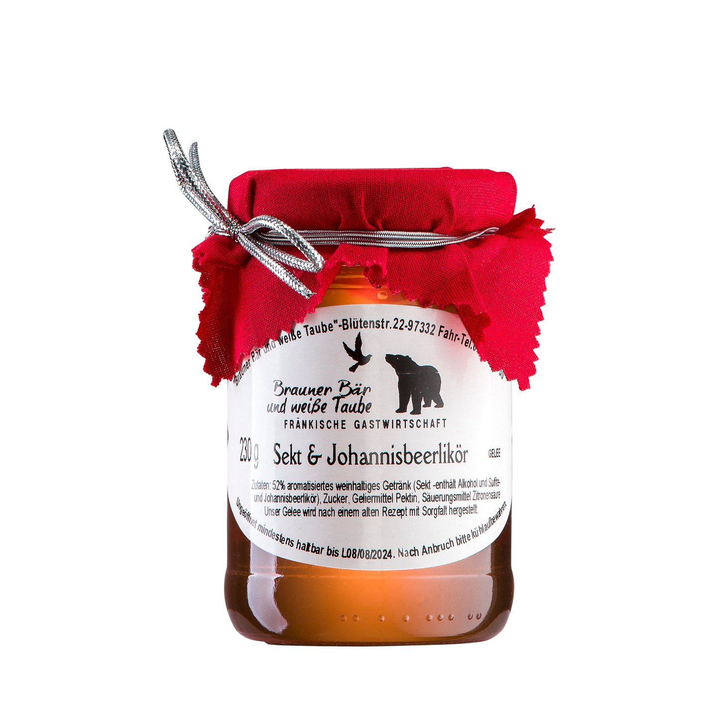 SEKT-JOHANNISBEERLIKÖR-GELEE