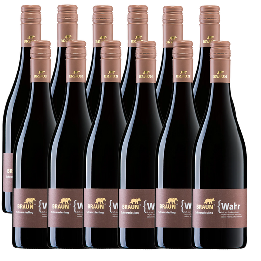 12er Paket SCHWARZRIESLING WAHR TROCKEN